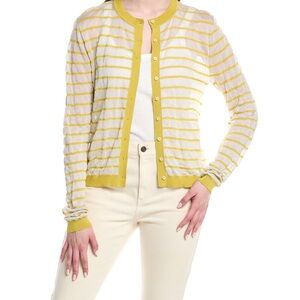 Lafayette 148 Crinkled Cardigan